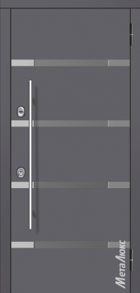 Дверь входная металлическая Металюкс М 1105 Стеклопакет