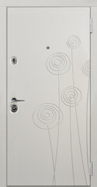 Дверь входная металлическая Титан White Spring