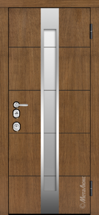 Дверь входная металлическая Металюкс ArtWood М1703/9