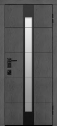 Дверь входная металлическая Металюкс ArtWood СМ1774/35