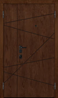 Дверь входная металлическая Металюкс ArtWood М1819/46 Е2