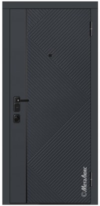 Дверь входная металлическая Металюкс М1112/44 E Милано