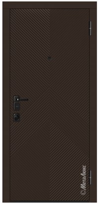 Дверь входная металлическая Металюкс М1114/54 E Милано