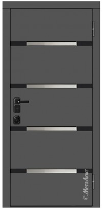 Дверь входная металлическая Металюкс СМ1210/65 E Милано