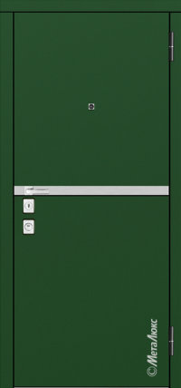 Дверь входная металлическая Металюкс М1404/27 Е Милано