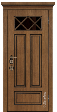 Дверь входная металлическая Металюкс ArtWood М1709/3 Е2
