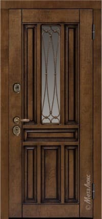 Дверь входная металлическая Металюкс ГрандВуд CМ421/9