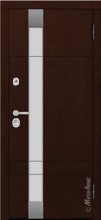 Дверь входная металлическая Металюкс ГрандВуд СМ431/21