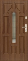 Дверь входная стальная металлическая Gerda GWX2 Inox / Modern line